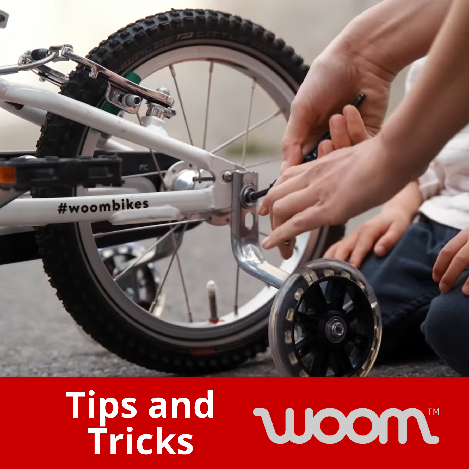 Kółka boczne a nauka jazdy – podejście marki woom