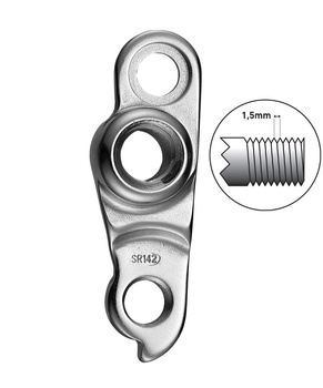 Hak GH-187 do ramy  Union Blister
