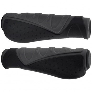 Chwyty kierownicy VELO HL-G301 130mm Czarne/Szare