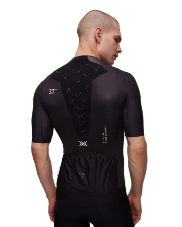 Koszulka rowerowa męska X-Bionic COREFUSION AERO JERSEY SS Czarna