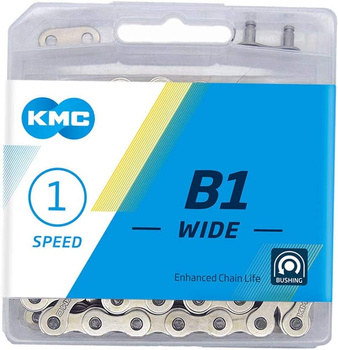 Stop Łańcuch 1rz. KMC B1 Szeroki Silver 112og.