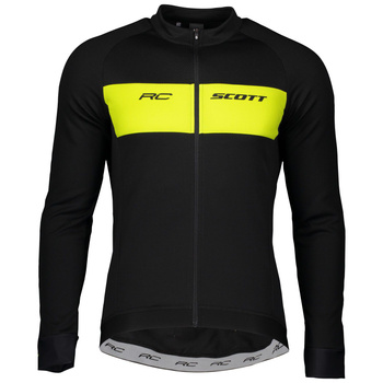 Koszulka Scott Men RC Warm LS black yellow