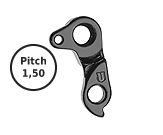 Hak GH-252 do ramy Bulls Union Blister