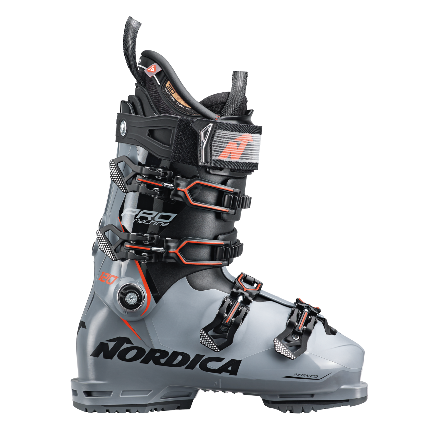 Buty Narciarskie Nordica PRO MACHINE 120 Grey Black Red 27,5