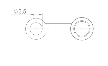 Kapturek hydr. HBP-70 Brakco - 1 szt.