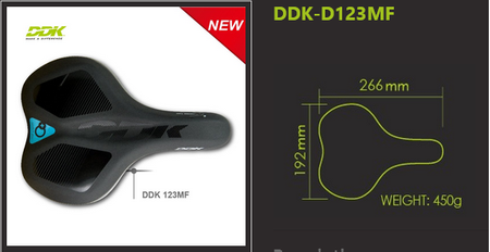 Siodło DDK D-123MF E-Bike, Treking & City