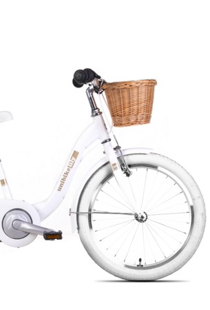 Rower 20" Unibike Lily Rama 10" Biały