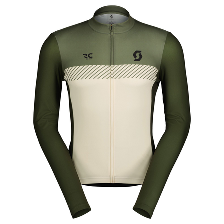 Bluza Scott M`S RC Team LS Hay Green Cotton White 