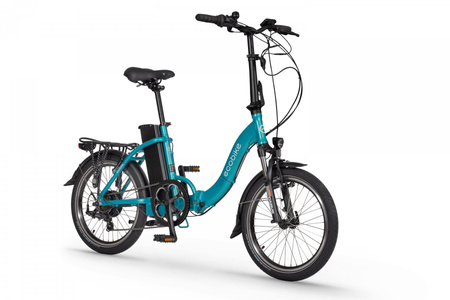 Rower elektryczny składany 20" Ecobike Even Ocean Blue