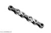 Łańcuch 8rz. KMC X8 Silver/Grey 116og. CL573 tylko OEM