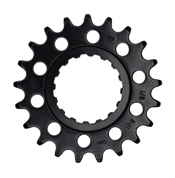 Zębatka KMC F Bosch Front 21T Chr. Bk 1/8" 1pce