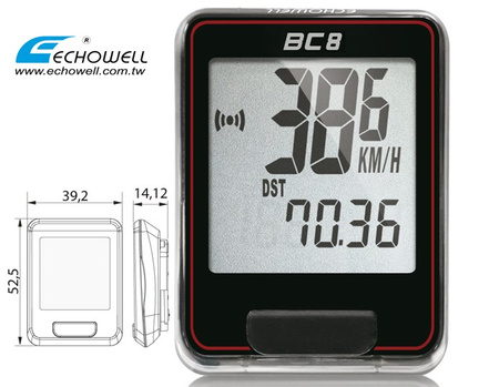 Komputer Echo BC-8 ;        8F Black/Red