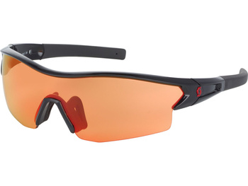 Okulary Scott Leap Black glossy + clear