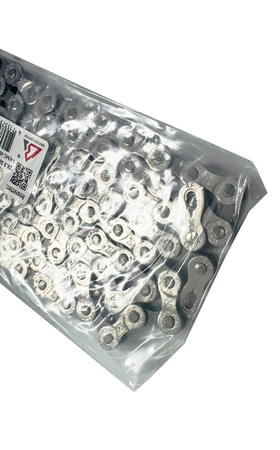 Łańcuch 8rz. KMC Z8.3 Silver/Grey 7,3mm 116og.w Folii