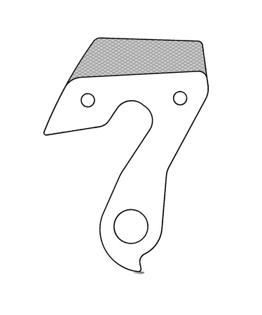 Hak GH-272 do ramy Bergamont Union Blister