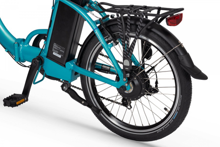 Rower elektryczny składany 20" Ecobike Even Ocean Blue