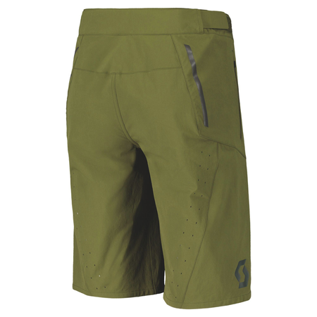 Spodenki męskie Scott Shorts Endurance LS/FIT Pad Green