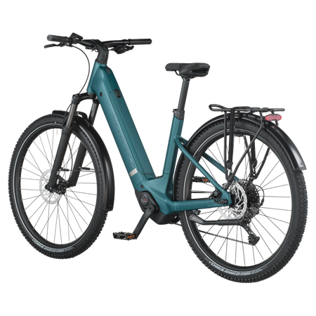 Rower elektryczny 29" Scott Axis 30 Wave cypress green