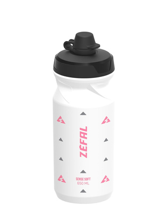 Bidon Zefal Sense Soft 65 No-Mud Bottle - White 0,