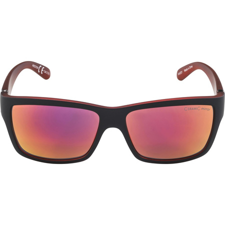 Okulary Alpina Kacey Kolor Black Matt-Red Szkło Re