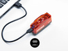 Lampa Tył Ravemen TR100 Crystal Pure Red