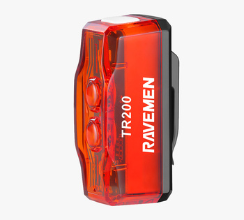 Lampa Tył Ravemen TR200 Crystal Pure Red