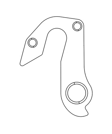 Hak GH-306 do ramy Haibike Union Blister