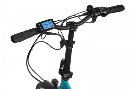 Rower elektryczny składany 20" Ecobike Even Ocean Blue