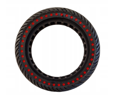 Opona 10" x 2,5 CC do Hulajnogi CZERWONE KROPKI