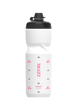 Bidon Zefal Sense Soft 80 No-Mud Bottle - White 0,