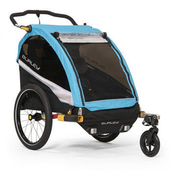 Przyczepka dziecięca Burley D'lite X Double Aqua D