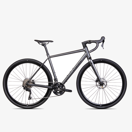 Rower Unibike Tier Gravel Grafitowy