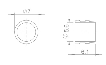 Oliwka HBP-66 Brakco Tektro 5,5mm - 1 szt.