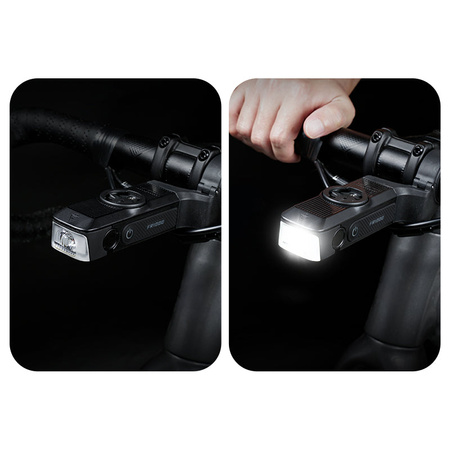 Lampa Przód Ravemen FR1000 Black