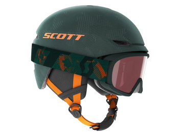 Kask Narciarski + Gogle Scott Keeper 2 + Gogle Jr Witty