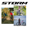 Rower 16" Storm Polly light CBR róż/biały 