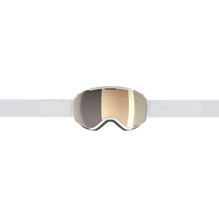 Gogle Scott Faze II Mineral White AMP Light Sensitive Bronze Chrome