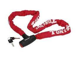 Zapięcie TY-715 łańcuch 8mm x 1200 mm Red