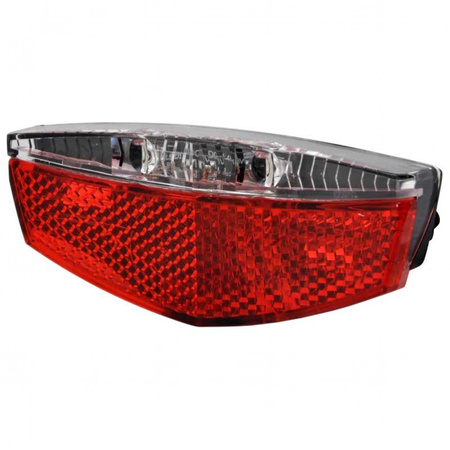 Lampa tył na bagażnik XC-172E E-Bike 2 diody 