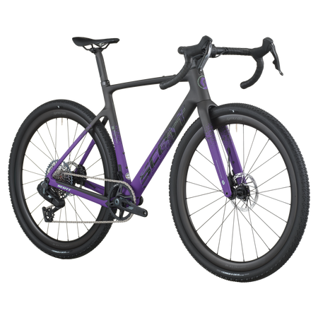 Rower 28" Scott Addict Gravel 20 carbon black/indigo purple