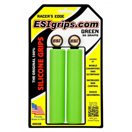 Chwyty ESI Racer´s Edge - green