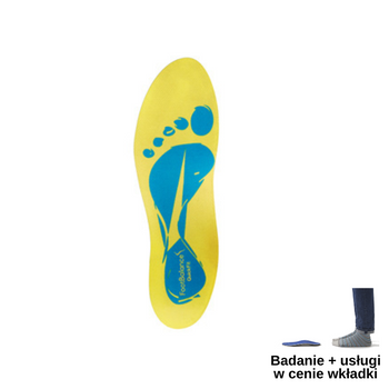 Wkładki FootBalance QuickFit Yellow