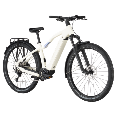 Rower elektryczny 28" Scott Axis 40 Cotton white