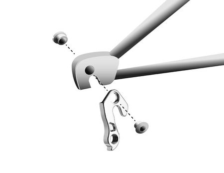 Hak GH-258 do ramy Stevens + Union Blister