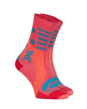 Skarpety X-Socks GRAVEL Gravel Perform Merino Crew - sunset twyce blue