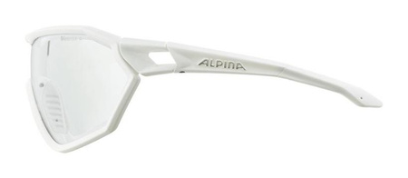 Okulary Alpina S-Way V Kolor White Matt Szkło Blac