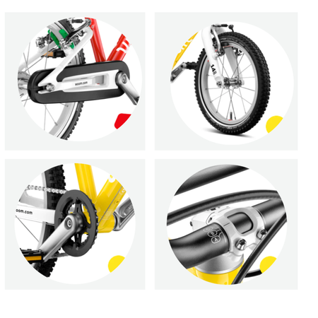 Rower 14" Woom GO 2 metallic turquoise