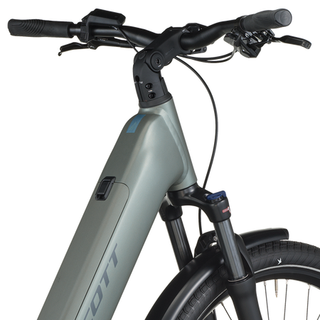 Rower elektryczny 28" Scott Sub Sport 30 Wave highland green