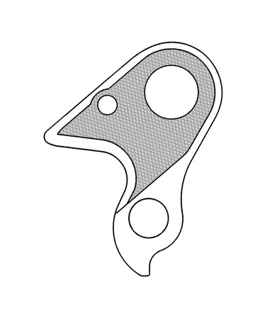 Hak GH-300 do ramy Haibike Union Blister