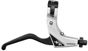 Dźw.ham. XT Lewa V-brake 2013 3 palce Czarna